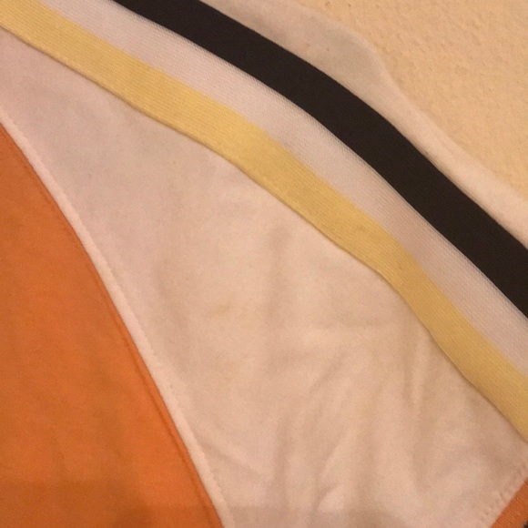 Orange with side stripe jogging suit - Picture 6 of 7